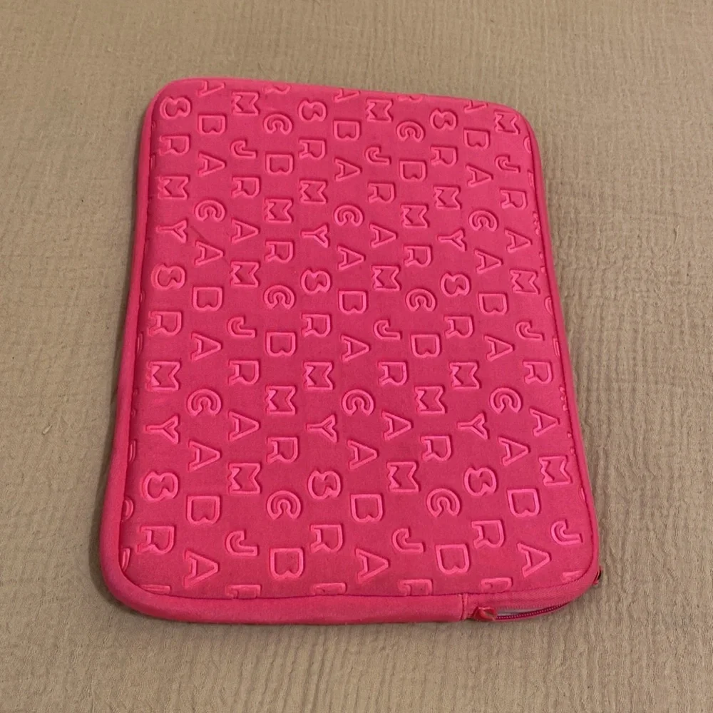 Marc by Marc Jacobs Pink Laptop Bag Sleeve.